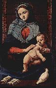 Piero di Cosimo Taubenmadonna oil painting artist